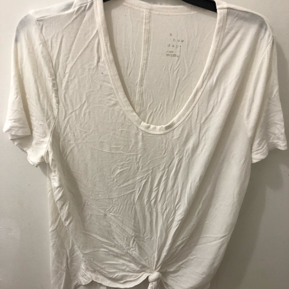 Tie in the front t-shirt